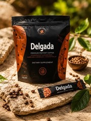 Delgada Premium Slimming Instant Coffee 25 Sachet