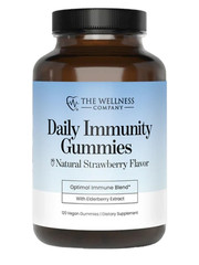The Wellness Company Daily Immunity Gummies Strawberry Flavor 120 Ct 9/27