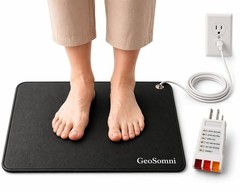 Grounding Mat for Feet – 24” x 16” Earthing Mat for Sleep & Pa