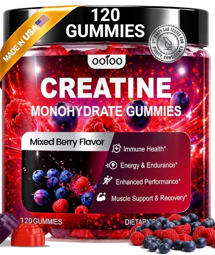 create creatine monohydrate gummies for men women