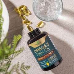 Omega 3 Fish Oil with EPA & DHA Triple Strength 2400mg Softgels