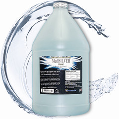 MediSILVER® CLEAR Immunity Support True Free-Ionic Silver Ag++ Nutrient: 1 Gal