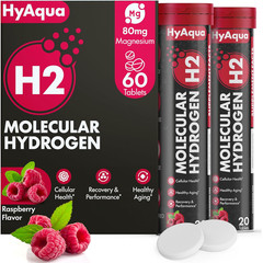 Hydrogen Water Tablets with Magnesium – 12 PPM Molecular Hydrogen Tablets for Dr