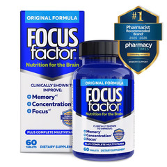 Original (60 Count) – Brain Health Supplement with Vitamins B6, B12, D, Bacopa M