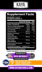 Immune System Booster, Elderberry, Zinc, Probiotics, Echinacea, Garlic, Turmeric
