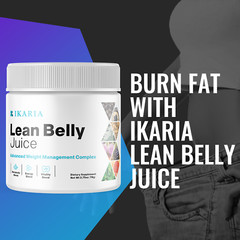 (5 Pack) Ikaria Lean Belly Juice, Ikaria Lean Belly Juice Powder (13.75oz)