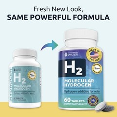Hydrogen Water Tablets with Magnesium for Energy and Cognitive Health Support