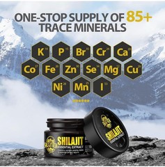 Premium Pure Himalayan Shilajit Resin – Essential Extract 1.76 oz./50g Sealed