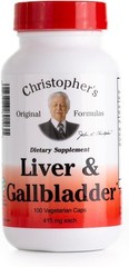 Christopher’s Original Formulas Liver & Gallbladder 1 Count (Pack of 1)
