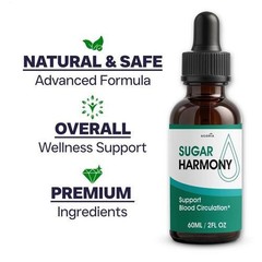 SugarHarmony Maximum Strength Blood Support, Sugar Harmony Drops