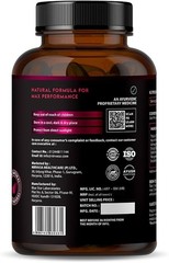 Nirvasa Testo 7X Testosterone Booster Supplement to Support Energy 60 Tabs