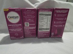 4 NEW Centrum Menopause Support Complete Multivitamin Clear Mind Exp: 08-2026