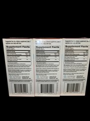 3X Focus Factor Blue Light Vision 60 Capsules Each (180 Total) *05/2025