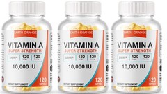 Vitamin A 10,000iu Gluten Free & Non-GMO 360 Softgels