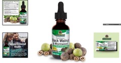 Nature’s Answer Black Walnut & Wormwood 1oz – Enhances Gut & Overall Health