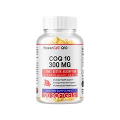 240 CoQ-10 300mg Coq10 Co Q10 Q-10 Coenzyme Heart Support NON-GMO FREE SHIP USA