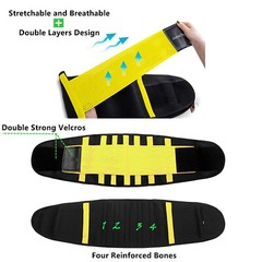 Women Sport Waist Trainer Weight Loss Men Sweat Thermo Wrap Body Shaper Belt Gym