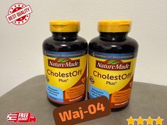 2-Pack Nature Made CholestOff Plus Heart Health 210 Softgels Exp 03/2027