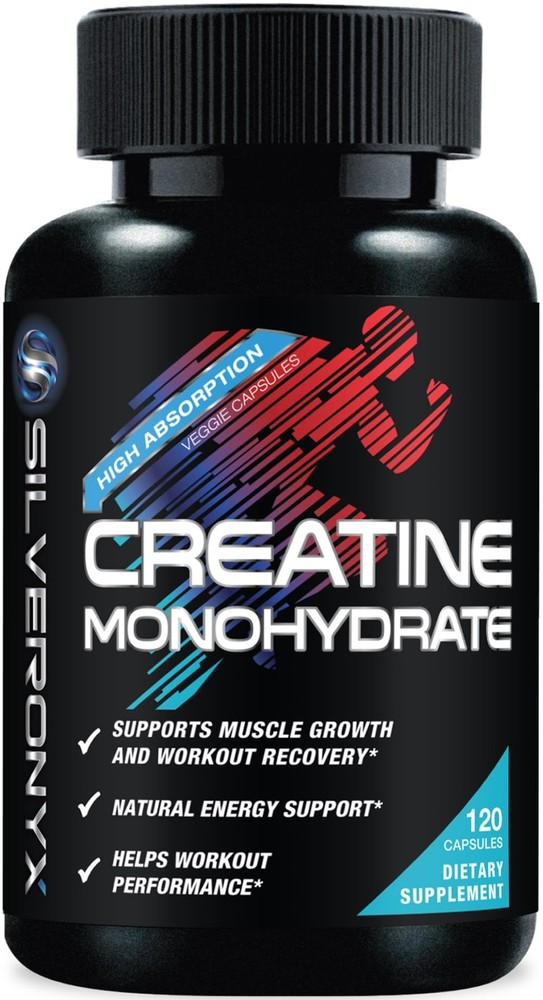 Creatine Monohydrate 3000mg Per Serving – 3X Strength 120 Count (Pack of 1)