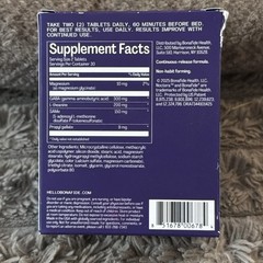 Bonafide Sleep Support Continuous-Release Non-Habit Forming 60 Tablets Women