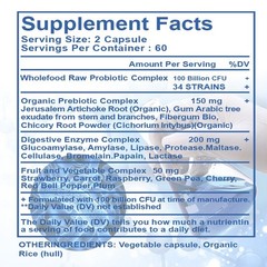 Probiotic capsules help intestinal peristalsis digestion nutrient absorption