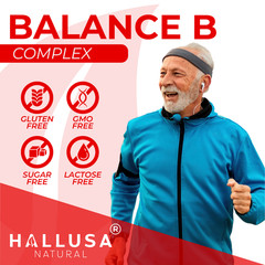 Balance B Complex – Vitamins – Biotin – Energy Supplement – 60 Tab