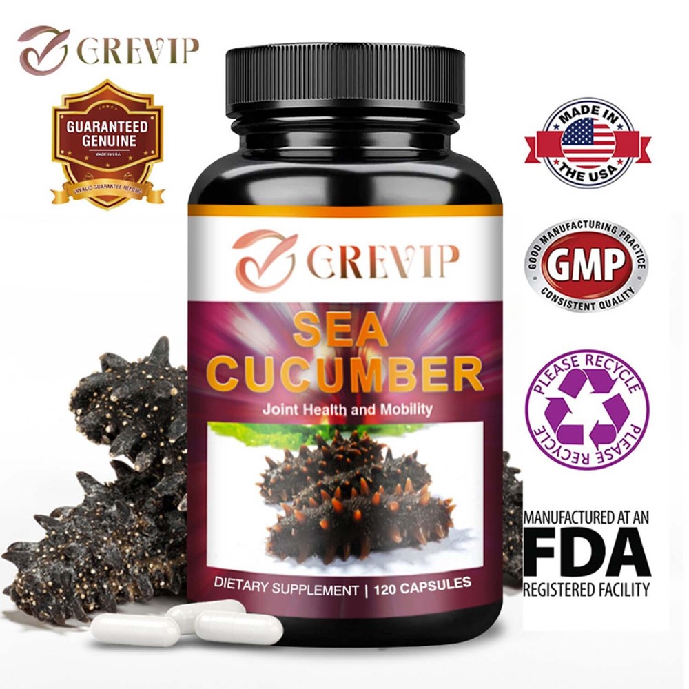 120pcs Sea Cucumber 1000mg – Bones & Joint Immune Support, Anti-inflammatory