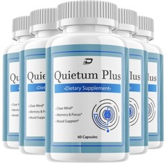 (5 Pack) Quietum Plus Brain Supplement Capsules-Quiettum Plus Memory and Focus