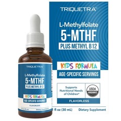 Organic Methylfolate & Methyl B12 – Flavorless Sublingual – 5-MTHF, Mood & Cogni