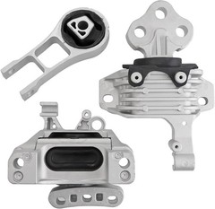 Engine Motor and Transmission Mount Bracket Kit Fits for 2015-2017 Chrysler
