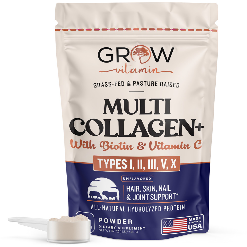 (Type I,II,III,V,X) Multi Collagen Peptides Powder-Hydrolyzed Protein Peptides
