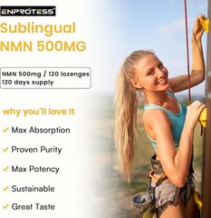 Enprotess Sublingual NMN 500mg 120 Lozenges