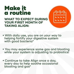 Align Probiotic Daily Supplement Capsules 84 ct for Men & Women