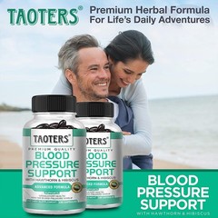 Premium Blood Pressure Support Supplement – Supports Heart Health – 120 Capsules