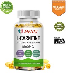 L-Carnitine 1500mg, High Potency Supports Natural Energy Production 4 bottles