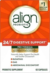 Align Probiotic 24/7 Digestive Support Pro Formula 63 Ct Supplement Exp. 06/2028