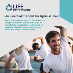 Life Extension Boron 3 Mg 100 Vegetarian Capsules (Pack of 2)