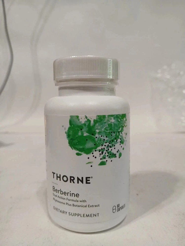 Thorne, Berberine, 1,000 mg per serving, 60 Capsules.pack of 1