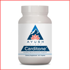 CARDITONE Health Supplement BP Formula for Women Men 60ct AYUSH HERBS