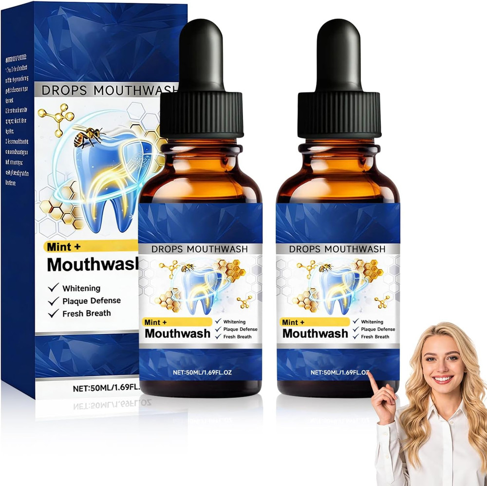 2PCS Beetakt Oral Repair Solution, Mint Flavored Oral Mouthwash, Professional Gu