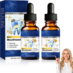 2PCS Beetakt Oral Repair Solution, Mint Flavored Oral Mouthwash, Professional Gu