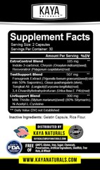 Testosterone Boost, Liver Support w/ NAC, Estrogen Blocker, N Acetyl Cysteine