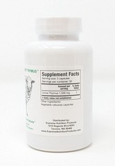Grass Fed Sheep Thymus by Supreme Nutrition. 90 Cap. Immune Support