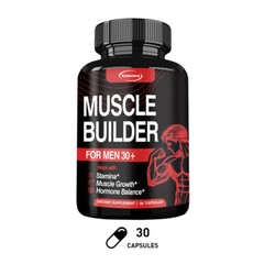 Muscle Builder Capsules – Ashwagandha, Tribulus, Fat Burner, Increased Energy