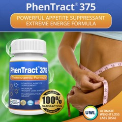 P 37.5 Alt Energy Charge Fat Burner PhenTract375® Strong Rapid Fast 2 PACK