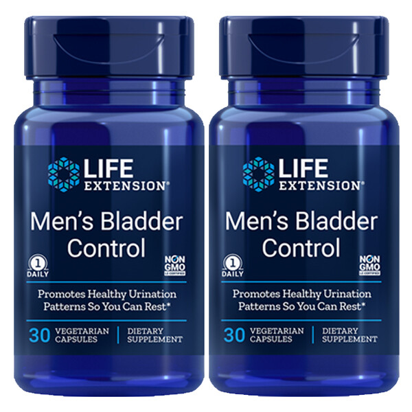 Life Extension Men’s Bladder Control 2X30Caps Beta-Sitosterol/Pygeum/Lycopene