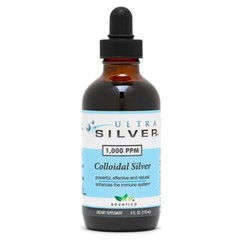 COLLOIDAL SILVER 1000 PPM 4 OZ.- IMMUNE SUPPORT WITH DROPPER (FREE SHIPPING!!!)