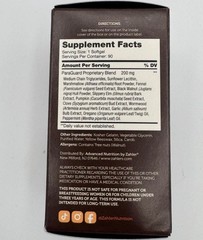 Zahler ParaGuard Digestive Support 90 Softgels Herbal Supplement Exp 12/2028