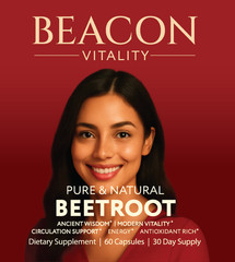 Organic Beetroot Capsules – Premium Quality Ingredients – USA Facility – 2 Month