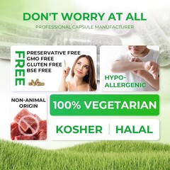 Size 00 Empty Capsules Separated 10,000 Count Clear Empty Vegan Vegetarian HPMC